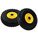 Ruote Carrello a Mano 2 pz in PU Solido 3.00-4 (260x85)  - Foto miniatura 2