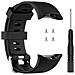 Bracciale Garmin Forerunner 45 / 45s In Silicone Nero - Foto miniatura 7