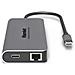 Docking Station Universale per Notebook PD200 5x USB 3.2 / HDMI / RJ-45 Monitor 4K Grigio + Power Delivery 87W - Foto miniatura 2