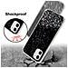 Custodia Compatibile Con Apple Iphone 11 Pro In Nero Con Glitter - Coperchio Protettivo In Silicone Tpu Flessibile Con Glitter Scintillanti - Foto miniatura 6