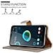 Custodia Compatibile Con Htc Desire 12 Plus In Marrone Cappuccino - Coperchio Protettiva Con Chiusura Magnetica, Funzione Stand E Tasca Per Le Carte - Foto miniatura 3