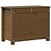 Contenitore Portaoggetti Miele 60x32x45,5cm Legno Massello Pino - Foto miniatura 6