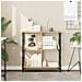 Libreria Rovere Sonoma 78,5x33x82 Cm In Legno Multistrato - Foto miniatura 1