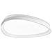 Plafoniera Contemporanea Gemini Metallo Bianco Led Integrato 29w 3000k Ip20 - Foto miniatura 1