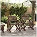 Sedie Da Giardino 2 Pz 58x58x78,5 Cm In Legno Massello Di Abete - Foto miniatura 3