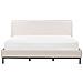 Letto Tessuto Corio 180 X 200 Cm Beige Chiaro - Foto miniatura 4