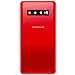 Vetro Posteriore Originale Galaxy S10, Rosso - Foto miniatura 1