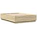 Giroletto Luci Led Rovere Sonoma 150x200 Cm Legno Multistrato - Foto miniatura 3