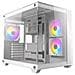 Cx800 Argb White Midi-tower Atx, Micro-atx, Mini-itx Pannello Frontale E Laterale In Vetro Temperato 3 Ventole Argb 120mm Bianco - Foto miniatura 1