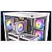 Cx800 Argb White Midi-tower Atx, Micro-atx, Mini-itx Pannello Frontale E Laterale In Vetro Temperato 3 Ventole Argb 120mm Bianco - Foto miniatura 3