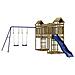 Set Da Gioco Da Esterno In Legno Di Pino Impregnato - Foto miniatura 2