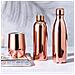 Bottiglia In Acciaio Inox Ramato Zincato 750 Ml 7,3x7,3x22,5 Cm. Colore Rame - Foto miniatura 2