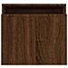Lusso Casadino -  Set Tavolini Salotto Rovere Marrone 100x48x40 Cm Multistrato - Foto miniatura 4