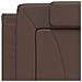 Lusso Casadino -  Cuscino Testiera Viana Marrone 200 Cm In Similpelle - Foto miniatura 7