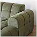 Salford Divano Angolare Cloud 3 Posti In Velluto Verde - Foto miniatura 4
