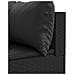 Set Salotto da Giardino con Cuscini 7pz Nero Polyrattan - Foto miniatura 8