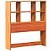 Giroletto senza Materasso Marrone Cera 100x200 cm Legno di Pino - Foto miniatura 8