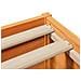 Giroletto senza Materasso Marrone Cera 100x200 cm Legno di Pino - Foto miniatura 9