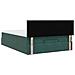 Struttura Letto Pouf con Materasso 140x200 cm in Velluto - Foto miniatura 9