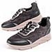Scarpa Con Zeppa Liria Grey Grigio Materiale Sintetico E Tessile - Foto miniatura 1