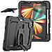 Custodia Per Ipad Pro 3/2/1 11” Con Supporto E Alloggiamento Per Stilo Nera - Foto miniatura 2