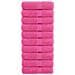 Asciugamani per Ospiti SOLUND 10 pz Rosa 30x50 cm 600 g/m² - Foto miniatura 1