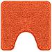 Tappeto da bagno 2 pcs Arancione 50 x 50 cm Polipropilene - Foto miniatura 5
