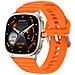Smartwatch Multifunzionale Con Schermo Amoled, Chiamata Bluetooth E Monitoraggio Della Salute Orange - Foto miniatura 2
