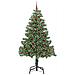 Albero di Natale con 300 LED con supporto Verde 210 cm PVC - Foto miniatura 3