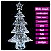 Albero di Natale con 160 LED Bianco freddo 150 cm Acrilico - Foto miniatura 7