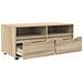 Mobile TV Rovere Sonoma 100 x 48 x 43 cm Legno multistrato - Foto miniatura 5