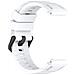 Cinturino In Silicone Da 20 Mm Compatibile Con Amazfit T-rex 3 Pro (44 Mm) - Vari Colori White - Foto miniatura 2