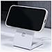 Caricatore Wireless Qi 2 In 1 Con Magsafe Per Iphone E Airpods Modello Magspot, Bianco - Foto miniatura 3