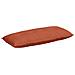 Cuscino per Schiena Rosso Arancio 120 x 50 cm Tessuto in Cords - Foto miniatura 1