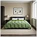Duvet Invernale Trapuntato Verde 200 x 220 cm Microfibra - Foto miniatura 2