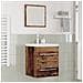 Armadio per Lavabo da Bagno Legno vecchio 41 x 38,5 x 48 cm - Foto miniatura 2