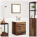 Armadio per Lavabo da Bagno Legno vecchio 41 x 38,5 x 48 cm - Foto miniatura 4