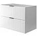 | Mobiletto 80cm | Bianco opaco | L /H /D 80/57/46cm | 2 cassetti Softclose | Mobili da bagno, mobili da bagno, mobiletti da bagno - Foto miniatura 1
