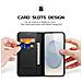 Cover Cartera per Galaxy S26 - Pelle /PU, Nero - Foto miniatura 3