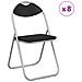 Sedia pieghevole 8 pcs Nero e Grigio 48 x 43,5 x 81 cm - Foto miniatura 3