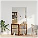 Cancello per cani con supporti 2 pcs Rovere Fumo 80 x 80 cm - Foto miniatura 3