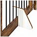 Cancello per cani con supporti 2 pcs Rovere Fumo 80 x 80 cm - Foto miniatura 7