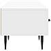 Mobile TV Bianco Lucido 147 x 34,5 x 30 cm Legno ingegnerizzato - Foto miniatura 5