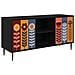 Mobile TV ESSEN 102 x 33 x 51 cm Rovere Nero - Foto miniatura 1