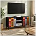 Mobile TV ESSEN 102 x 33 x 51 cm Rovere Nero - Foto miniatura 2