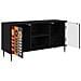 Mobile TV ESSEN 102 x 33 x 51 cm Rovere Nero - Foto miniatura 3