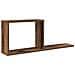 Scaffali flottanti Legno antico 80 x 15 x 30 cm - Foto miniatura 1