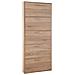 Scarpiera 5 Ribalte Singole Linea 'lamia' - Cm. 15 X 65 X H. 164 - Rovere - Foto miniatura 1
