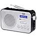 Radio Digitale Portatile DAB 7F92 R con Ricevitore Digitale DAB / DAB+ / FM RDS - Nero / Bianco - Foto miniatura 2