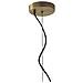 Lampadario Chester Ottone 1xe27 30x34cm - Foto miniatura 1
